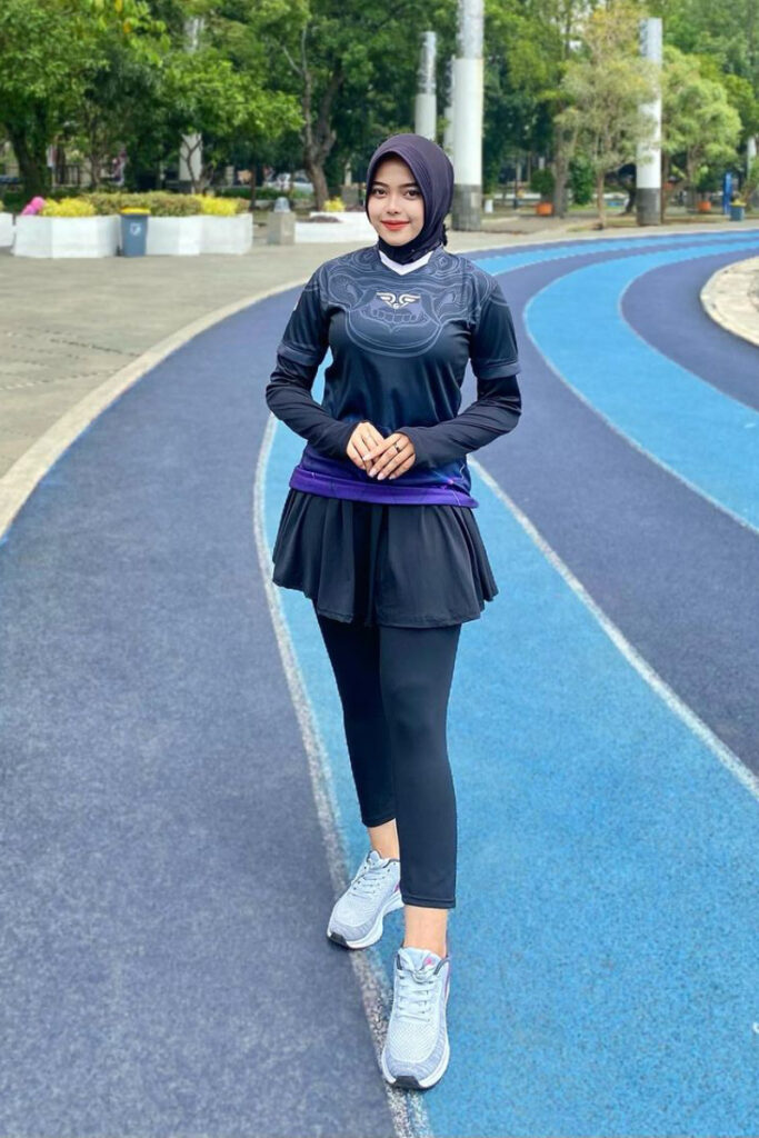 Rok Mini Rasta Nuri Selebgram Hijab Legging run Pad